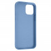 Tactical Velvet Smoothie Cover - силиконов калъф за iPhone 12, iPhone 12 Pro (светлосин) 3