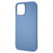 Tactical Velvet Smoothie Cover - силиконов калъф за iPhone 12, iPhone 12 Pro (светлосин) 2