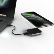 Zens USB-C Wireless Charging Adapter - USB-C док за безжично зареждане на Qi съвместими устройства, Apple Airpods Pro и Airpods 2 Wireless Charging Case (черен) 3