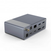 HyperDrive Gen2 Thunderbolt 3 Hub 16-in-1 - мултифункционален хъб за свързване на допълнителна периферия за Macbook и USB-C устройства (сив) 2