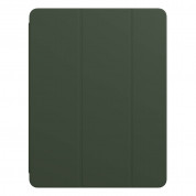 Apple Smart Folio - оригинален калъф за iPad Pro 12.9 (2020), iPad Pro 12.9 (2018) (тъмнозелен) 