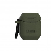 Urban Armor Gear Standard Issue Silicone Case 001 for Apple Airpods & Apple Airpods 2 (olive) 2