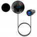 4smarts Bluetooth FM Transmitter - блутут FM трансмитер с поставка и зарядно за кола за мобилни устройства (черен) 1