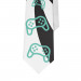 Дизайнерска вратовръзка - Mamas Boy Joy Sticks (бял) 2
