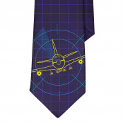 Дизайнерска вратовръзка - Mamas Boy Airplane (син) 1