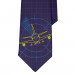 Дизайнерска вратовръзка - Mamas Boy Airplane (син) 2
