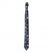 Дизайнерска вратовръзка - Mamas Boy Chicken Blue (син) 3
