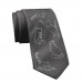 Дизайнерска вратовръзка - Mamas Boy Gray Cat (черен) 1