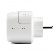 Satechi Homekit Smart Outlet (EU) - Wi-Fi безжичен контакт, съвместим с Apple HomeKit (бял) 3