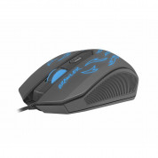 Fury Brawler NFU-1198 Gaming Mouse - геймърска мишка с LED подсветка (черен)