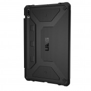 Urban Armor Gear Metropolis Case - удароустойчив хибриден кейс от най-висок клас за Samsung Galaxy Tab S7 Plus (черен) 1