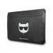 Karl Lagerfeld Choupette Laptop Sleeve - дизайнерски кожен калъф за MacBook и преносими компютри до 13 инча (черен) 2