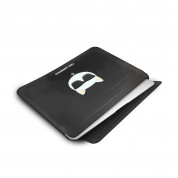 Karl Lagerfeld Choupette Laptop Sleeve - дизайнерски кожен калъф за MacBook и преносими компютри до 13 инча (черен) 2