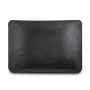 Karl Lagerfeld Choupette Leather Laptop Sleeve - дизайнерски кожен калъф за MacBook и преносими компютри до 13 инча (черен) 3