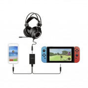 iPega 9176 Switch Chat Audio Adapter - аудио адаптер за слушане и чат за Nintendo Switch 1