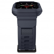 Spigen Rugged Armor Case Pro - удароустойчив TPU кейс за Apple Watch 44мм, 45мм (тъмносив) 5