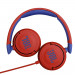 JBL JR310 Kids On-Ear Headphones - слушалки подходящи за деца (червен-син) 5