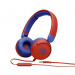 JBL JR310 Kids On-Ear Headphones - слушалки подходящи за деца (червен-син) 1