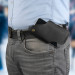4smarts Belt Case Universal with Closure - кожен калъф за колана със закопчалка за смартфони до 6.5 инча (черен) 2