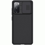 Nillkin CamShield Pro Case - хибриден удароустойчив кейс за Samsung Galaxy S20 FE (черен)