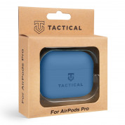 Tactical TPU Velvet Smoothie Case - термополиуретанов (TPU) удароустойчив калъф за Apple AirPods Pro (син)  1