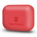 Tactical TPU Velvet Smoothie Case - термополиуретанов (TPU) удароустойчив калъф за Apple AirPods Pro (червен)  1