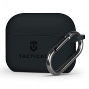Tactical TPU Velvet Smoothie Carabiner Case for Apple AirPods Pro (asphalt)