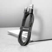 Baseus Cafule USB-A to USB-C Cable 3A (CATKLF-BG1)  (100 cm) (black-gray) 3