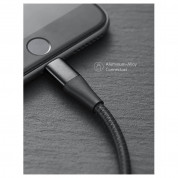 Anker PowerLine+ II USB-C to Ligthning Cable - сертифициран (MFi) USB-C към Lightning кабел за Apple устройства с Lightning порт (90 см) (черен) 8