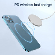 4smarts Wireless Charger UltiMAG 15W with USB-C Cable 1.2m - поставка (пад) за безжично зареждане за iPhone с MagSafe и Qi съвместими устройства (бял) 6