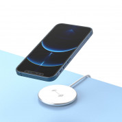 4smarts Wireless Charger UltiMAG 15W with USB-C Cable 1.2m (white) 5