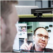 4smarts Webcam C1 Full HD with Microphone - уеб видеокамера 1080p Full HD с микрофон (черен) 6