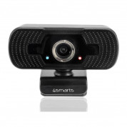 4smarts Webcam C1 Full HD with Microphone (black) 1