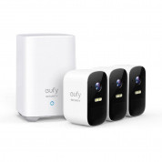 Anker EufyCam 2C 3-Cam Kit Wireless Home Security Camera System (white)