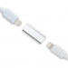 4smarts Charging Adapter Lightning to Lightning for Apple Pencil - Lightning адаптер (женски към женски Lightning) за зареждане на Apple Pencil (1st Gen) (сребрист) 3