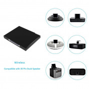 iWave A2DP Audio Music Receiver - музикален Bluetooth адаптер за Bose Sounddock и други док станции с 30 Pin интерфейс (черен) 3