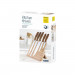 Platinet 5 Knifes Set With Magnetic Bamboo Board - комплект от 5 ножа с магнитна поставка от бамбук 4