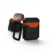 Urban Armor Gear Standard Issue Hard Case 001 for Apple Airpods (black-orange)