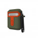 Urban Armor Gear Standard Issue Hard Case 001 - водо и удароустойчив силиконов (TPU) кейс с карабинер за Apple Airpods и Apple Airpods 2 (зелен-оранжев) 6