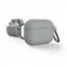 Urban Armor Gear Soft Touch U Silicone Case - удароустойчив силиконов калъф с карабинер за Apple Airpods Pro (сив) 1