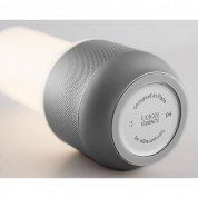 Lexon LA106MX Terrace Lamp, Bluetooth Speaker And Power Bank - дизайнерска LED лампа с 6W спийкър и 4000 mAh външна батерия (тъмносив) 6
