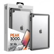 Eiger Peak 3000m IP68 Case - ударо и водоустойчив калъф от най-висок клас за iPad 8 (2020), iPad 7 (2019) (черен)