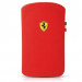 Ferrari Scuderia Series Pouch V1 - кожен калъф за iPhone 4/4S (червен) 1