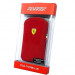 Ferrari Scuderia Series Pouch V1 - кожен калъф за iPhone 4/4S (червен) 2