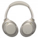 Sony WH-1000XM3 Wireless Noise-Canceling Headphones - безжични Bluetooth слушалки с активно заглушаване на околния шум (сребрист) 5
