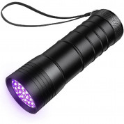 TechRise UV51801 UV 12-Led Flashlight Torch - джобен LED фенер с ултравиолетова светлина