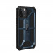 Urban Armor Gear Monarch Case - удароустойчив хибриден кейс за iPhone 12, iPhone 12 Pro (тъмносин) 4