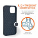 Urban Armor Gear Biodegradable Outback Case - удароустойчив рециклируем кейс за iPhone 12, iPhone 12 Pro (тъмносин) 6