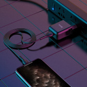 Hoco N2 Wall Charger and Lightning Cable - захранване за ел. мрежа 2.1A с USB изход и Lightning кабел (черен) 3