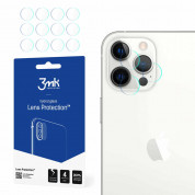 3MK Lens Protection Hybrid Glass Set for iPhone 12 Pro Max (4 pcs.)